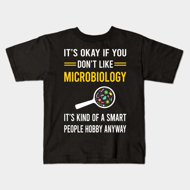 Smart People Hobby Microbiology Microbiologist Kids T-Shirt by Good Day